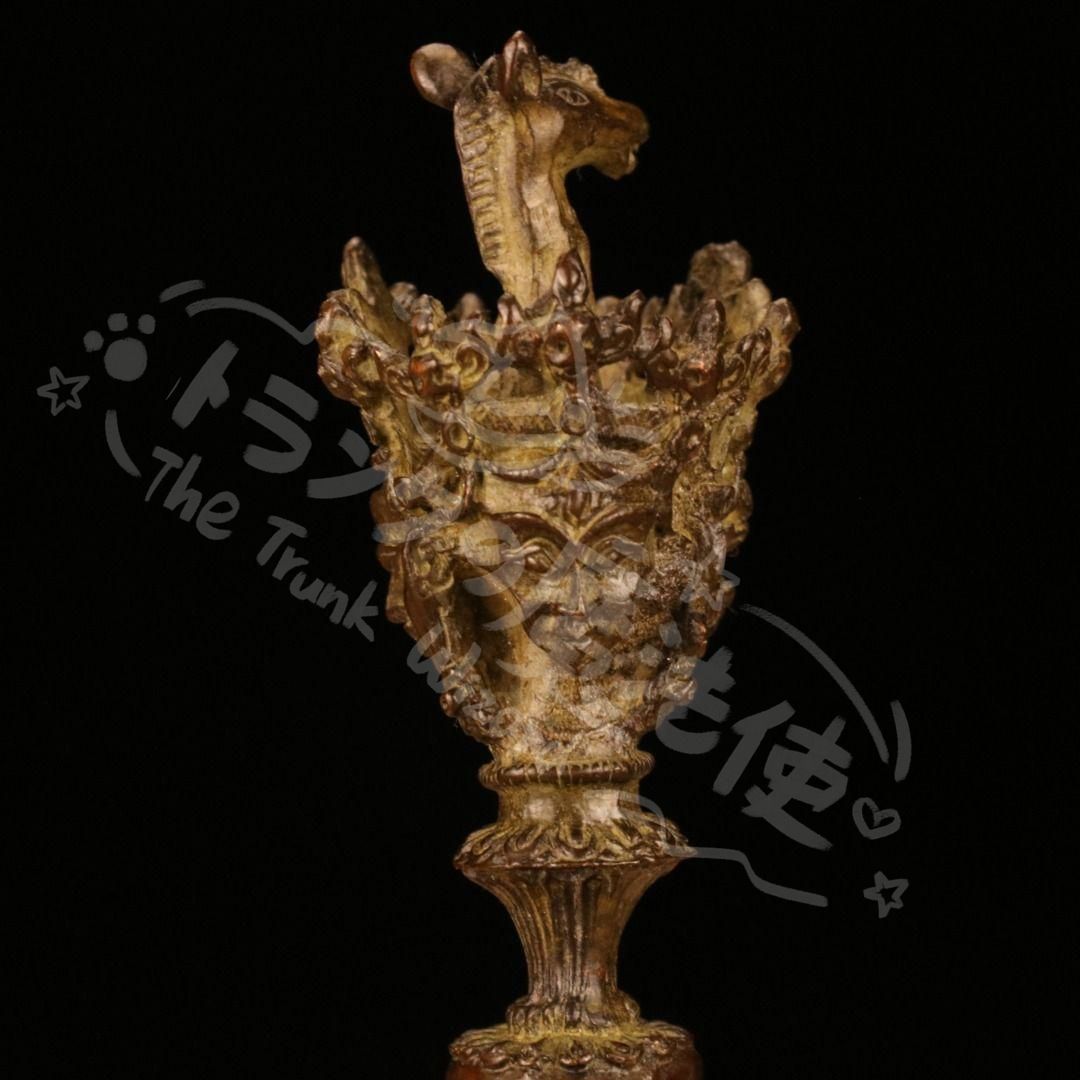 銅製 法器 金剛降魔杵 鎮宅 辟邪開運 風水 招財 置物 工芸品 新年ギフト銅製 法器 金剛杵 降魔杵 仏具 鎮宅 辟邪 開運風水 招財