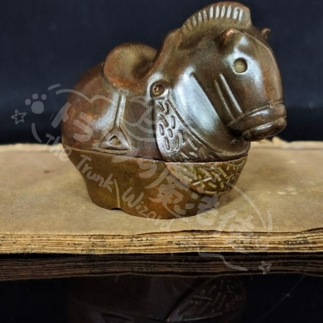 新年ギフト墨箱 書道具 文房具 筆置き 筆入 工芸品 美術品 置物