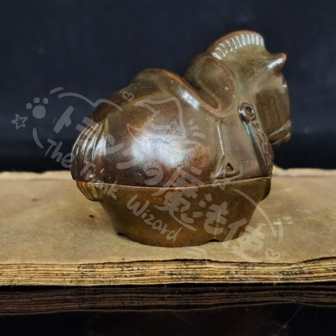 新年ギフト墨箱 書道具 文房具 筆置き 筆入 工芸品 美術品 置物