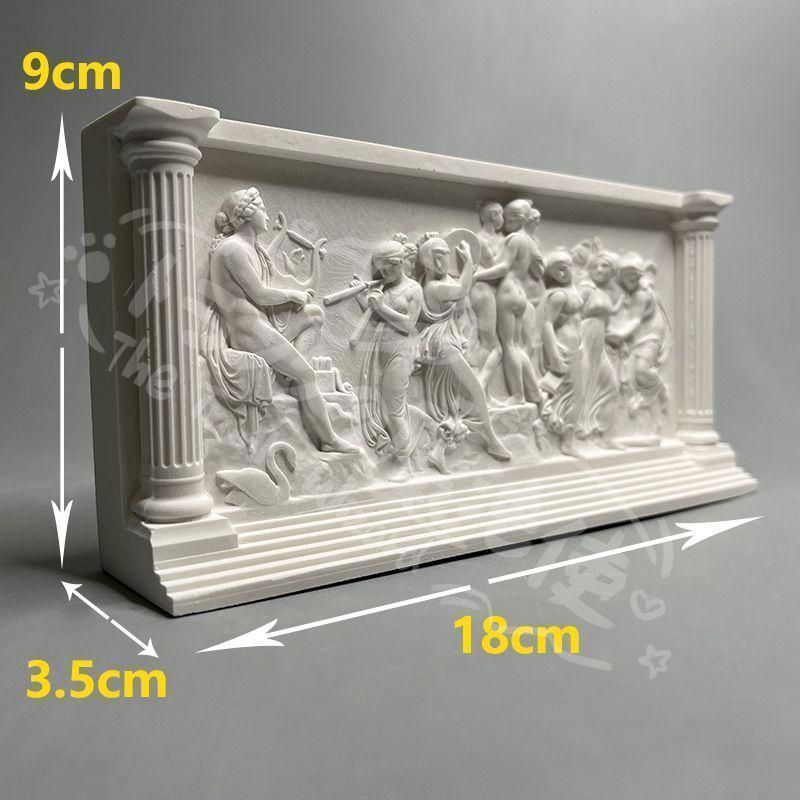 新年ギフト石膏像 ミューズです 装飾品 現代工芸品 美術品 置物