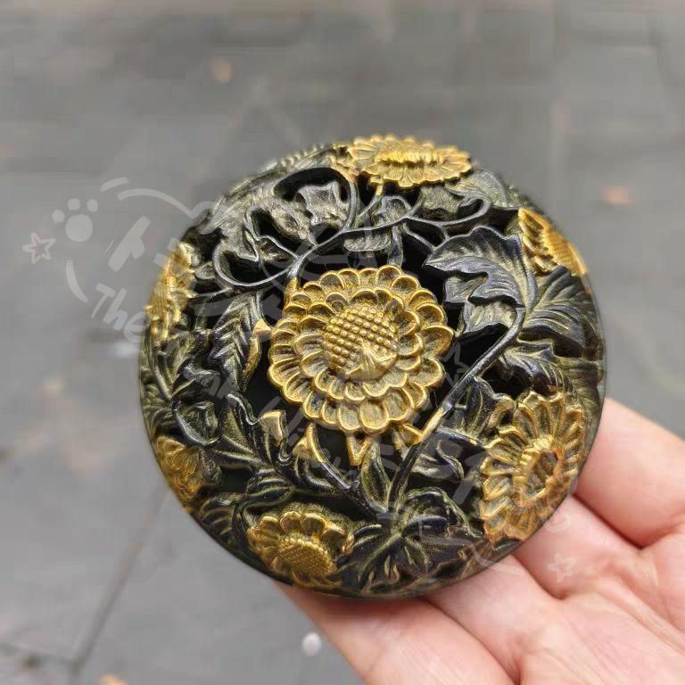 新年ギフト透かし彫りの薫香炉 香道具 装飾品 置物