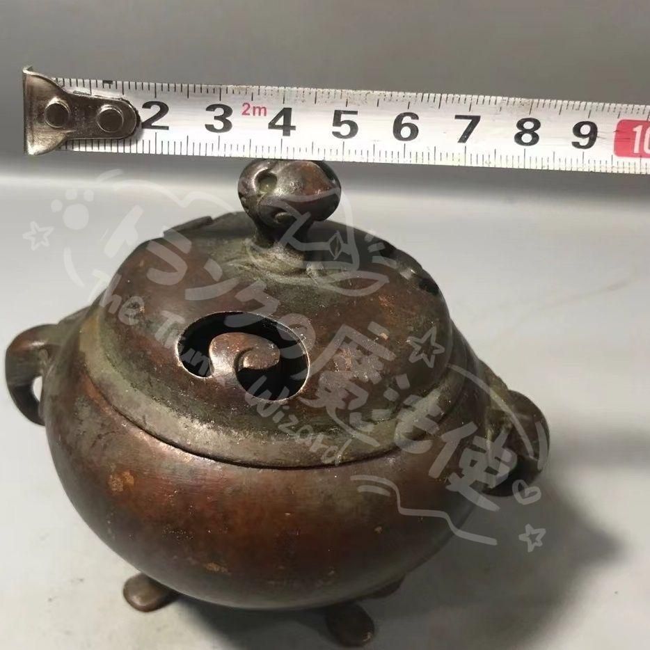  新年ギフト香炉 茶道具 香道具 置物 金属工芸 工芸品