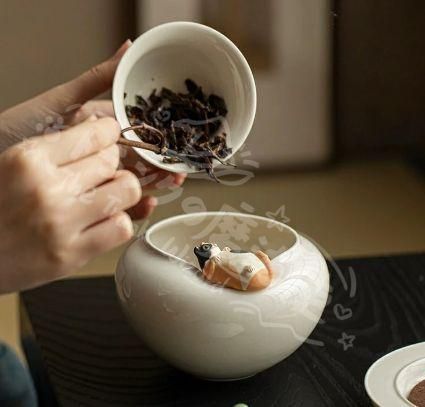 新年ギフト ねこ型 ボウル かわいい 菓子椀 汁椀 お茶碗 小鉢 深鉢 フラワーベース 白磁 花瓶 一輪挿し インテリア雑貨 中国茶器