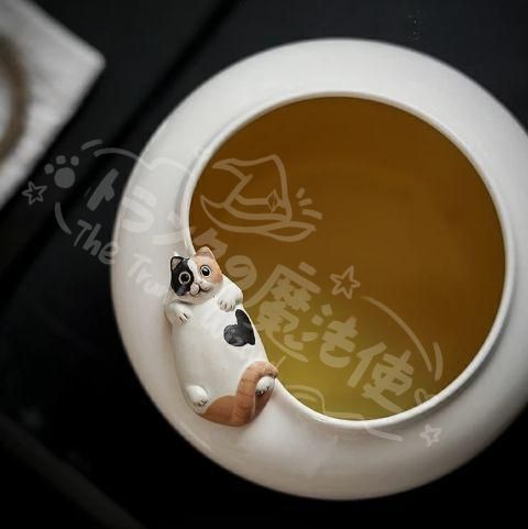  新年ギフト ねこ型 ボウル かわいい 菓子椀 汁椀 お茶碗 小鉢 深鉢 フラワーベース 白磁 花瓶 一輪挿し インテリア雑貨 中国茶器 汁椀 食器