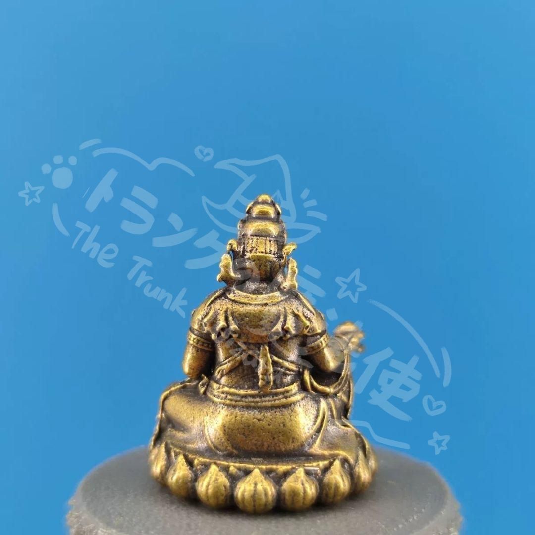 騎竜黄財神仏像 現代工芸品 美術品 置物 騎竜黄財神仏像 現代工芸品 美術品 置物