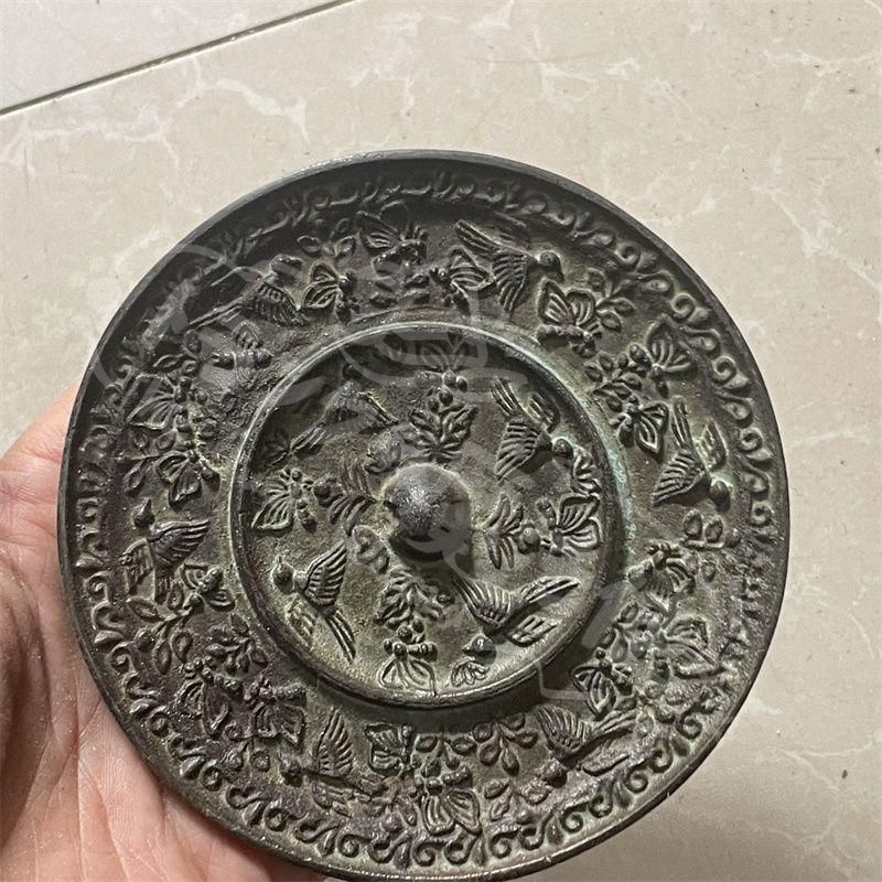 新年ギフト銅器?銅鏡 装飾品 工芸品 置物CZW1207P055 - メルカリ