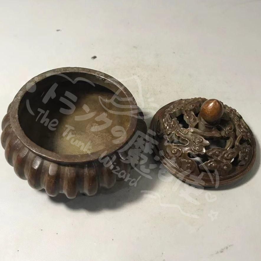 銅製 かぼちゃ灰皿 香炉 装飾品 工芸品 美術品 置物 銅製 かぼちゃ灰皿 香炉 装飾品 工芸品 美術品 置物 銅製 かぼちゃ灰皿