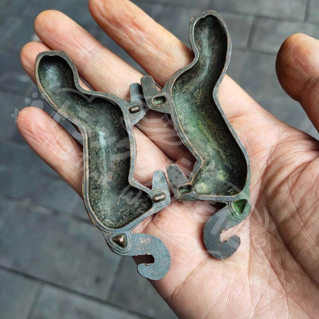 新年ギフト銅器 虎符 秦杜虎符 信物 装飾品 現代工芸品 置物