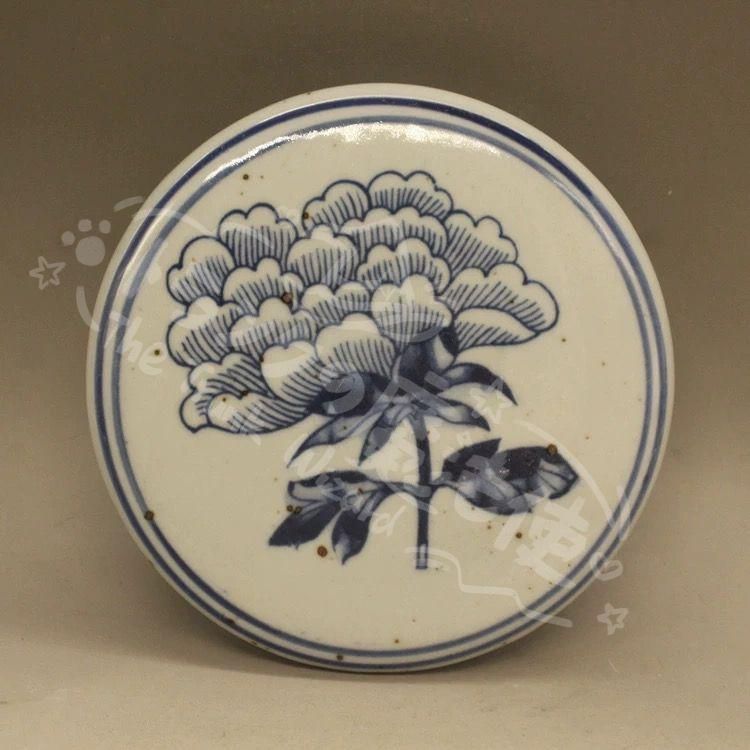 清光緒鯖牡丹蓋缶 景徳鎮 陶磁器 装飾品 現代工芸品 美術品 置物 新年ギフト清光緒鯖牡丹蓋缶 景徳鎮 陶磁器 装飾品 現代工芸品 美術品