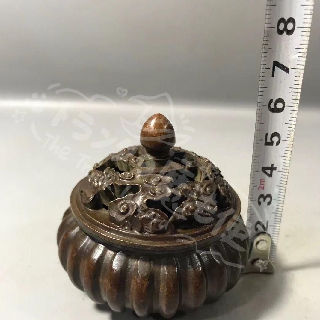 新年ギフトかぼちゃ香炉 装飾品 現代工芸品 美術品 置物CZW1207P784