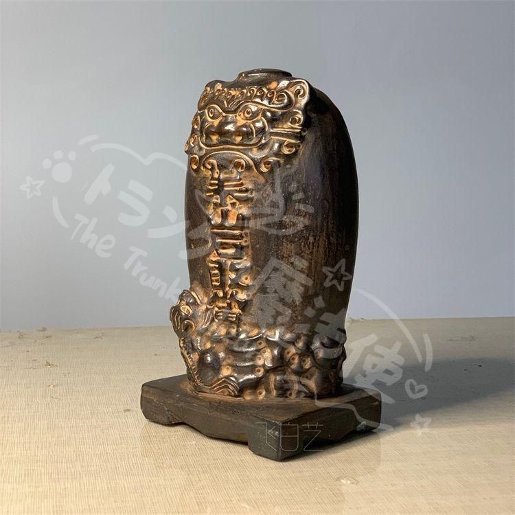 新年ギフト石像彫刻 応接間 執務室 茶室 書斎 室外亭院 辟邪 開運 装飾