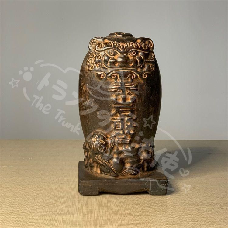 新年ギフト石像彫刻 応接間 執務室 茶室 書斎 室外亭院 辟邪 開運 装飾