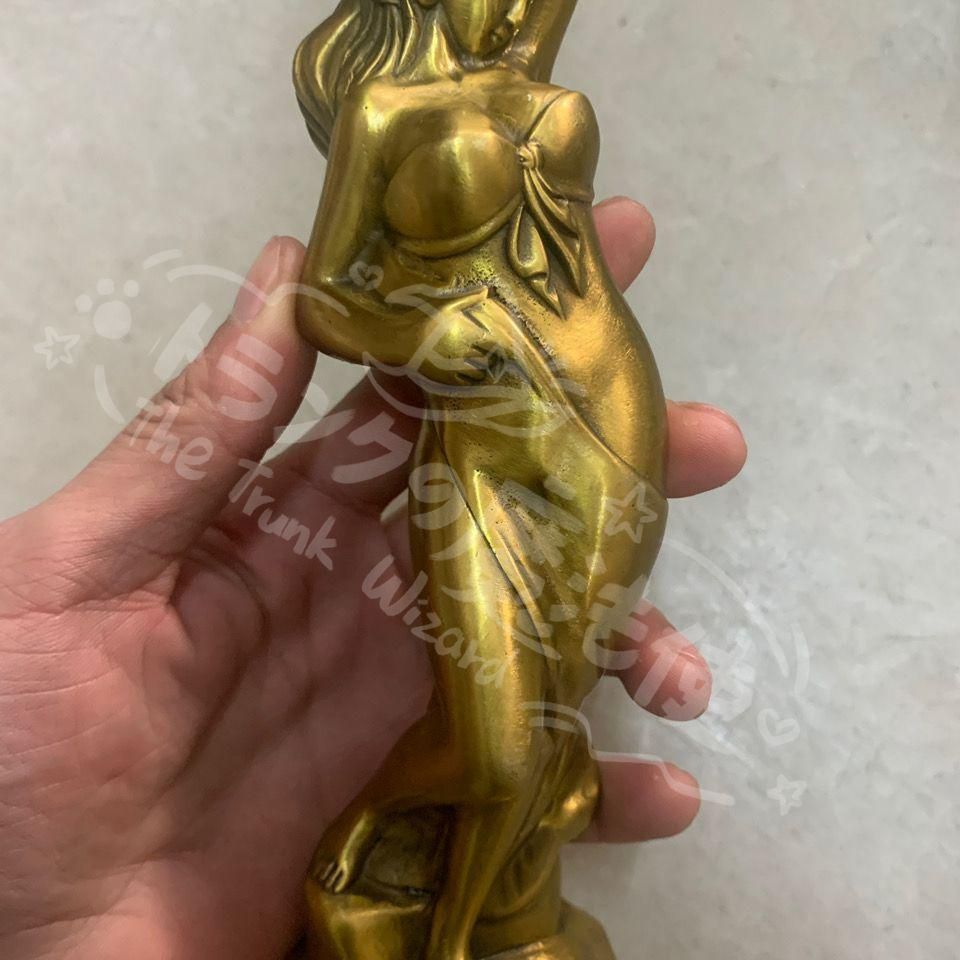 新年ギフト銅 彫刻 美女 芸術銅像 銅人 置物