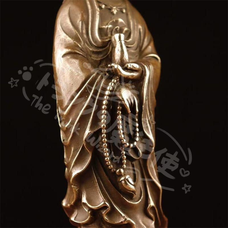 銅製 仏像 浄水観音菩薩仏像 仏間供養 銅製品 工芸品 置物 新年ギフト銅製 仏像 浄水観音菩薩仏像 仏間供養 銅製品 工芸品 置物