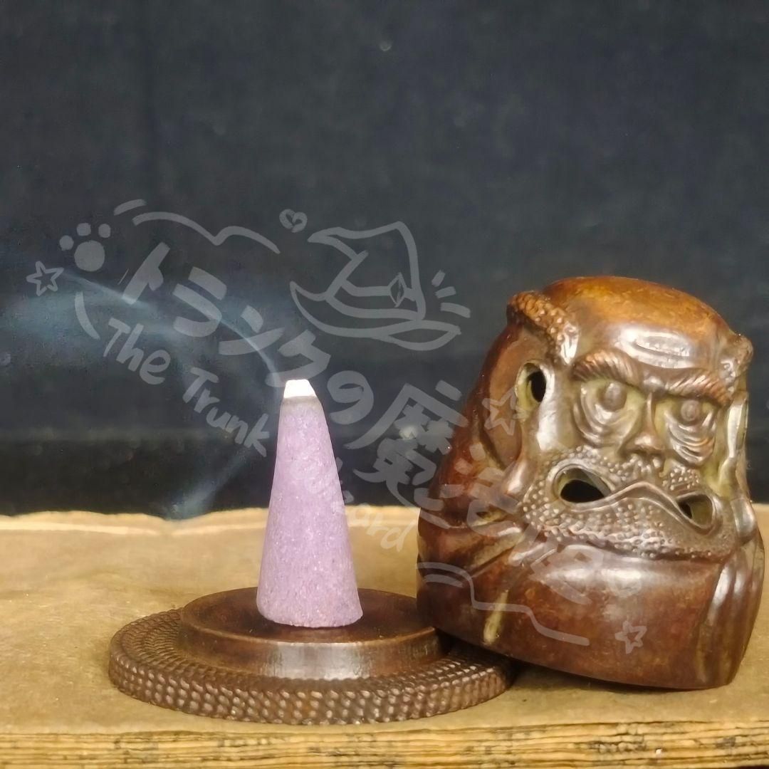 新年ギフト銅細工 達磨祖師仏像香炉 装飾品 工芸品 美術品 置物