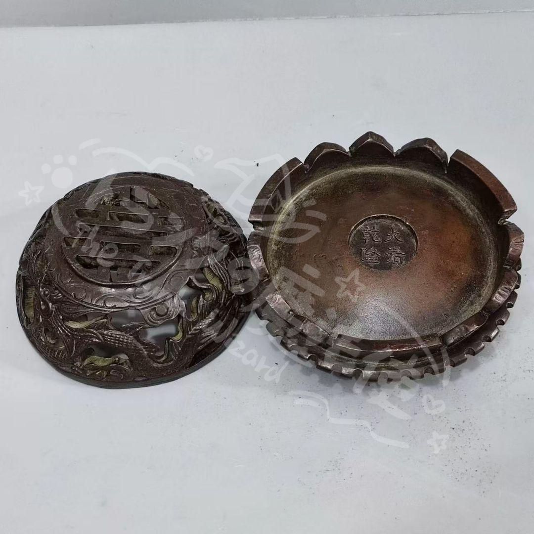  新年ギフト銅細工 蓮華鳳炉香炉 香道具 装飾品 置物 金属工芸 工芸品