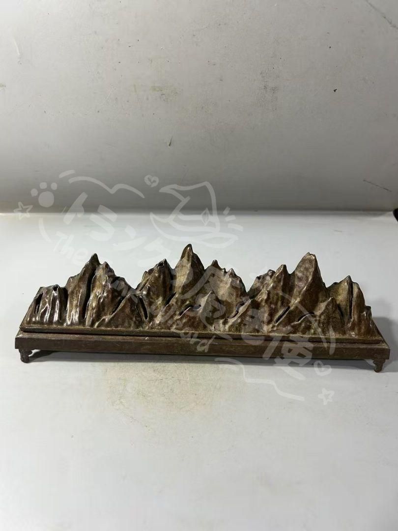 新年ギフト香炉 銅製品 千里江山薫香炉 檀香 沈香炉 茶道具 香道具 装飾品 置物