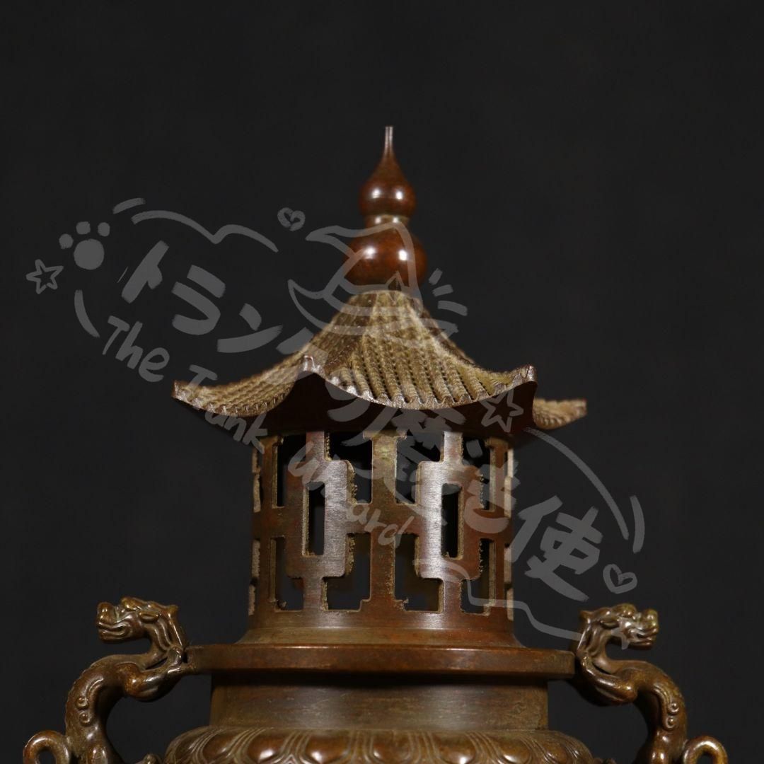 銅器 太上老君錬丹炉 三足鼎 供養塔薫炉 香道具 装飾品 工芸品 置物 新年ギフト銅器 太上老君錬丹炉 三足鼎 供養塔薫炉 香道具 装飾品 工芸