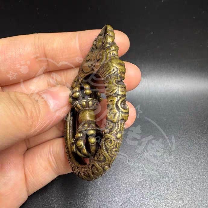 新年ギフト銅器 金剛杵 鎮宅 辟邪 開運 風水 招財 置物 工芸品