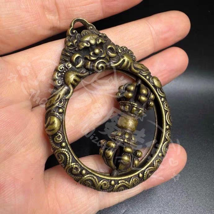 新年ギフト銅器 金剛杵 鎮宅 辟邪 開運 風水 招財 置物 工芸品