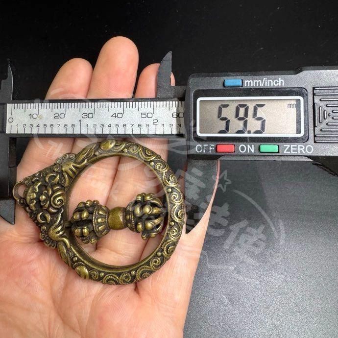 新年ギフト銅器 金剛杵 鎮宅 辟邪 開運 風水 招財 置物 工芸品