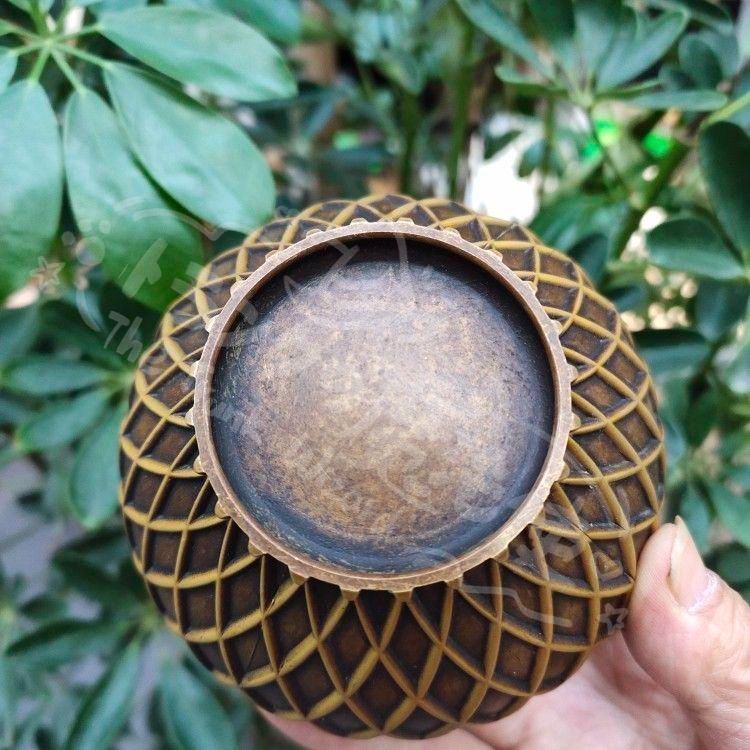 新年ギフト銅 細工 提灯 香炉 香道具 装飾品 現代工芸品美術品 置物