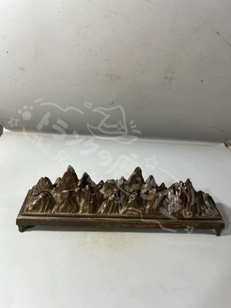 新年ギフト銅製 千里江山香炉 室内檀香炉 茶道具 香道具 装飾品 置物