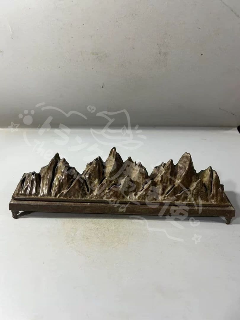 新年ギフト銅製 千里江山香炉 室内檀香炉 茶道具 香道具 装飾品 置物