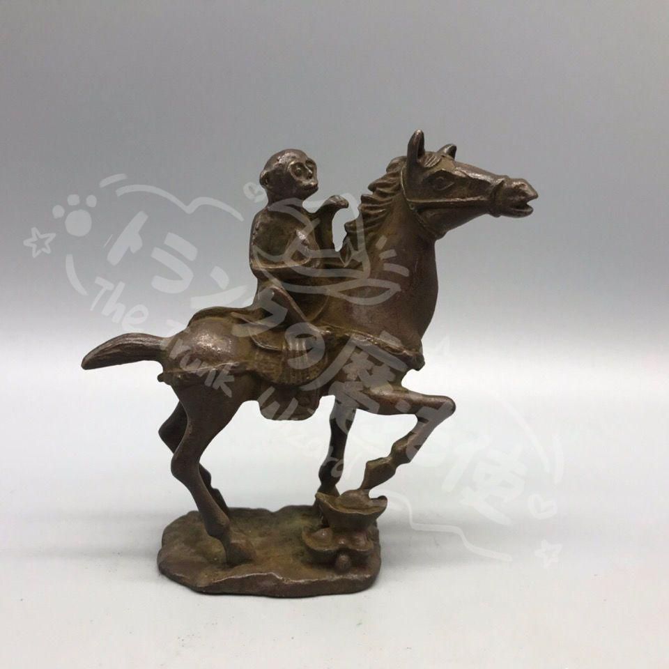 銅　置き物 新年ギフトすぐに侯に封じます 銅製品 工芸品 美術品 置物CZW1207P505