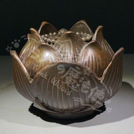 新年ギフト銅製 蓮華香炉 蓮子登科薫香炉 宣徳炉 香道具 装飾品 工芸品