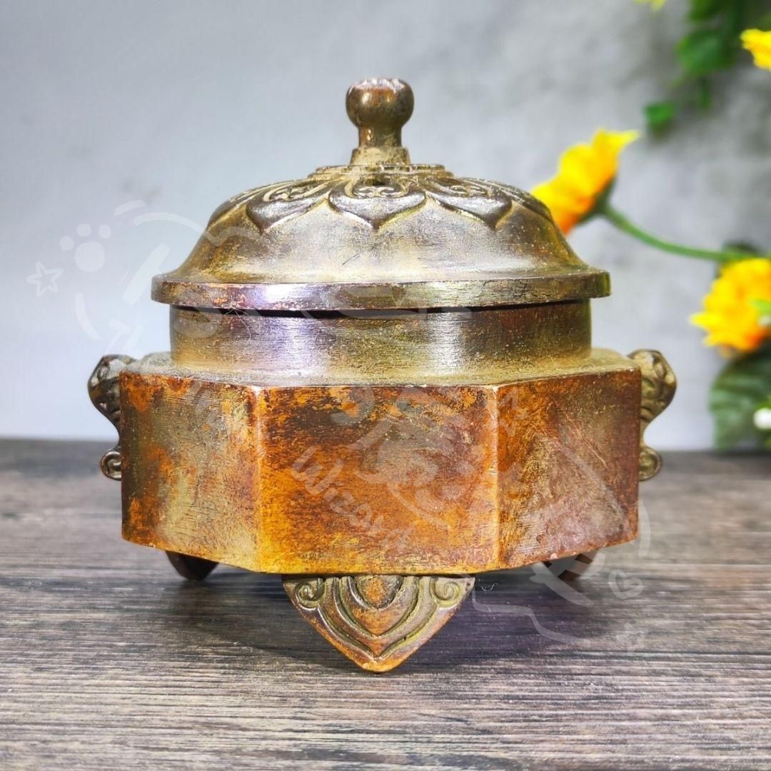 新年ギフト八方招財香炉 宣徳炉 工芸品 美術品 置物CZW1207P583 - メルカリ