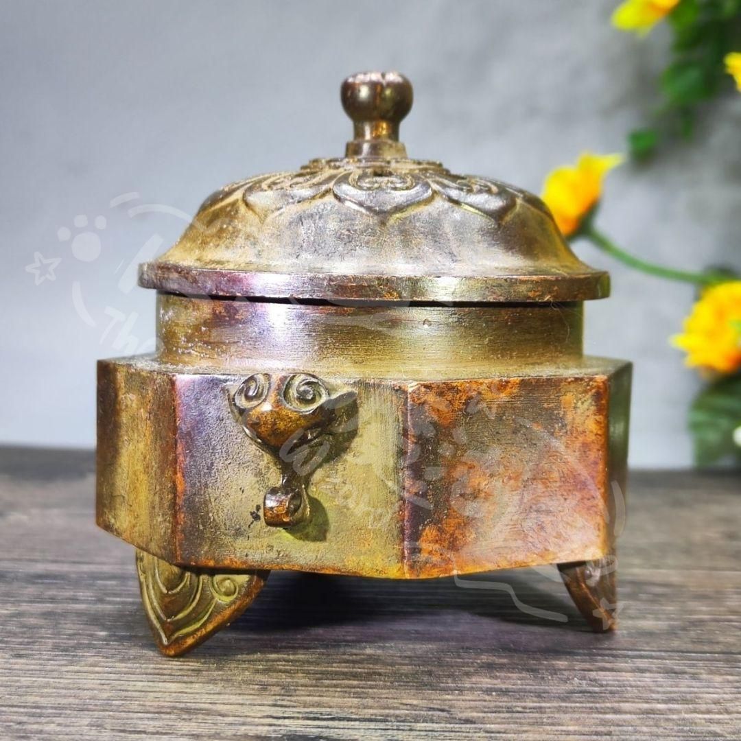 新年ギフト八方招財香炉 宣徳炉 工芸品 美術品 置物CZW1207P583 - メルカリ