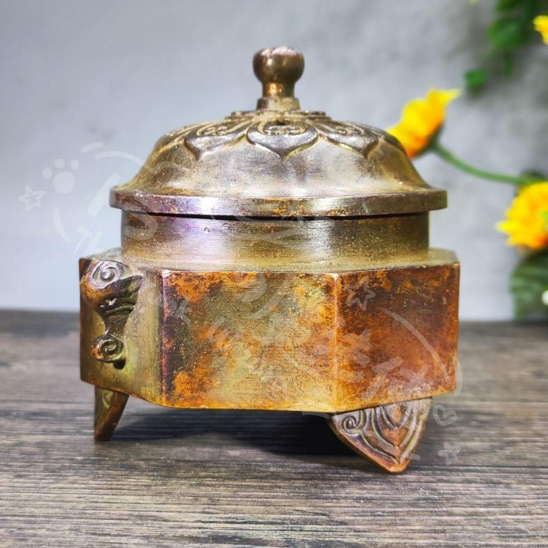 アンティーク 香炉 Amazon｜LAOJUNLU アンティーク純銅龍の香炉 香炉 香炉 中国の伝統的な