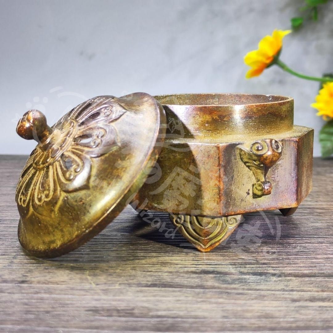 新年ギフト八方招財香炉 宣徳炉 工芸品 美術品 置物CZW1207P583 - メルカリ