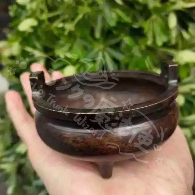 新年ギフト銅細工 宣徳炉 香炉 香道具 装飾品 工芸品 美術品 置物