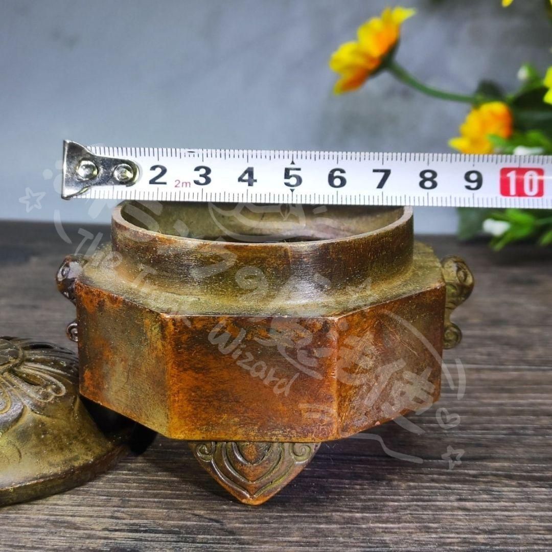 新年ギフト八方招財香炉 宣徳炉 工芸品 美術品 置物CZW1207P583 - メルカリ