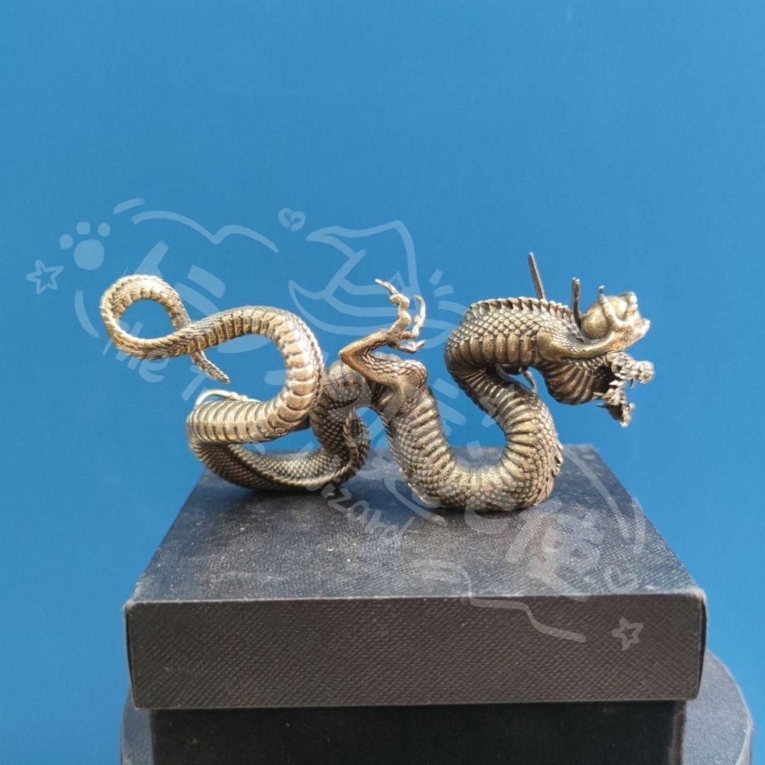 新年ギフト銅製 神龍 中国龍 鎮宅 辟邪 開運 風水 招財 装飾品 工芸品