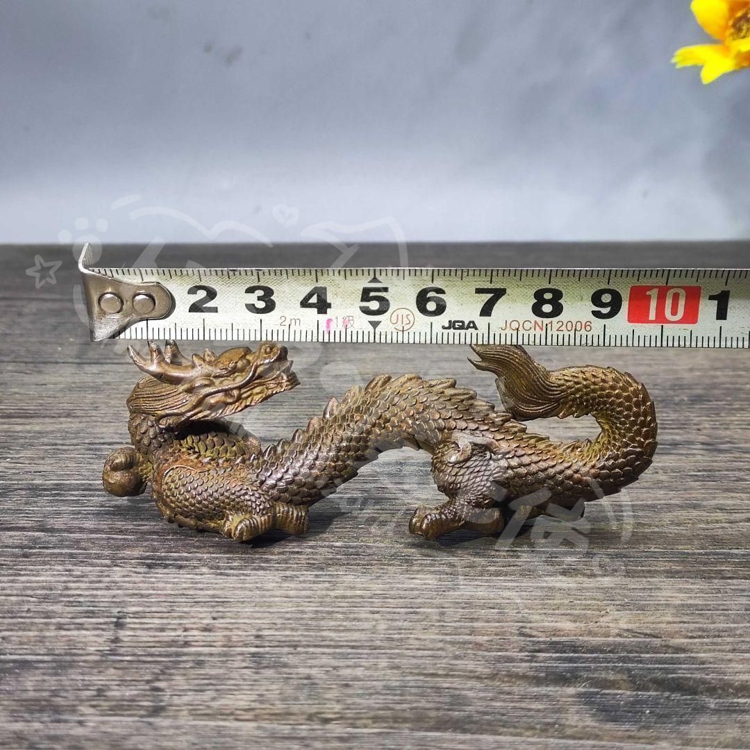 新年ギフト銅 細工 神獣竜魚 筆架 茶寵 文房具 書道具 装飾品 工芸品