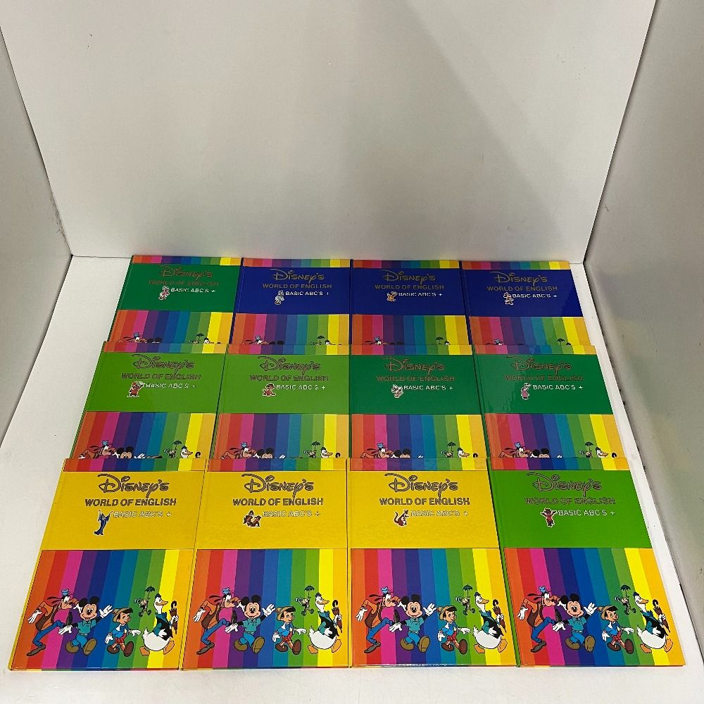 06w16701 WORLD OF ENGLISH ディズニー教材セット 書籍 【中古品