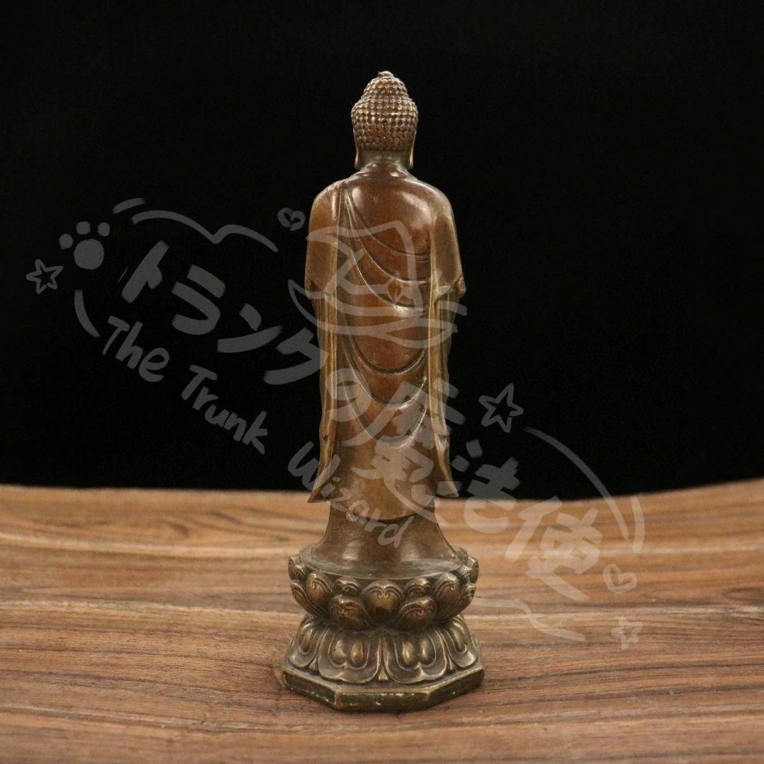 仏像 仏教美術 如来仏陀立像 仏堂供養 駅蓮仏 銅製品 工芸品 置物 新年ギフト仏像 仏教美術 如来仏陀立像 仏堂供養 駅蓮仏 銅製品 工芸品