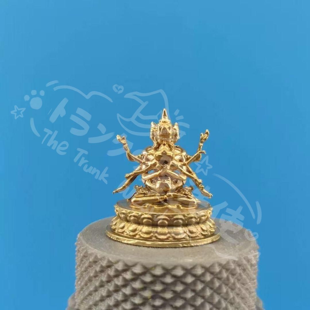 新年ギフト仏教美術 仏像 蔵仏黄財神双身仏 鎮宅辟邪 開運風水 招財