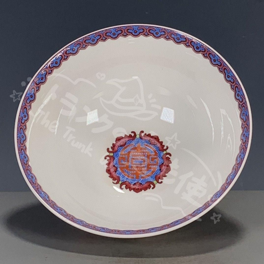 新年ギフト清代の乾隆 粉彩蓮花碗 景徳鎮 陶磁器 現代工芸品 美術品