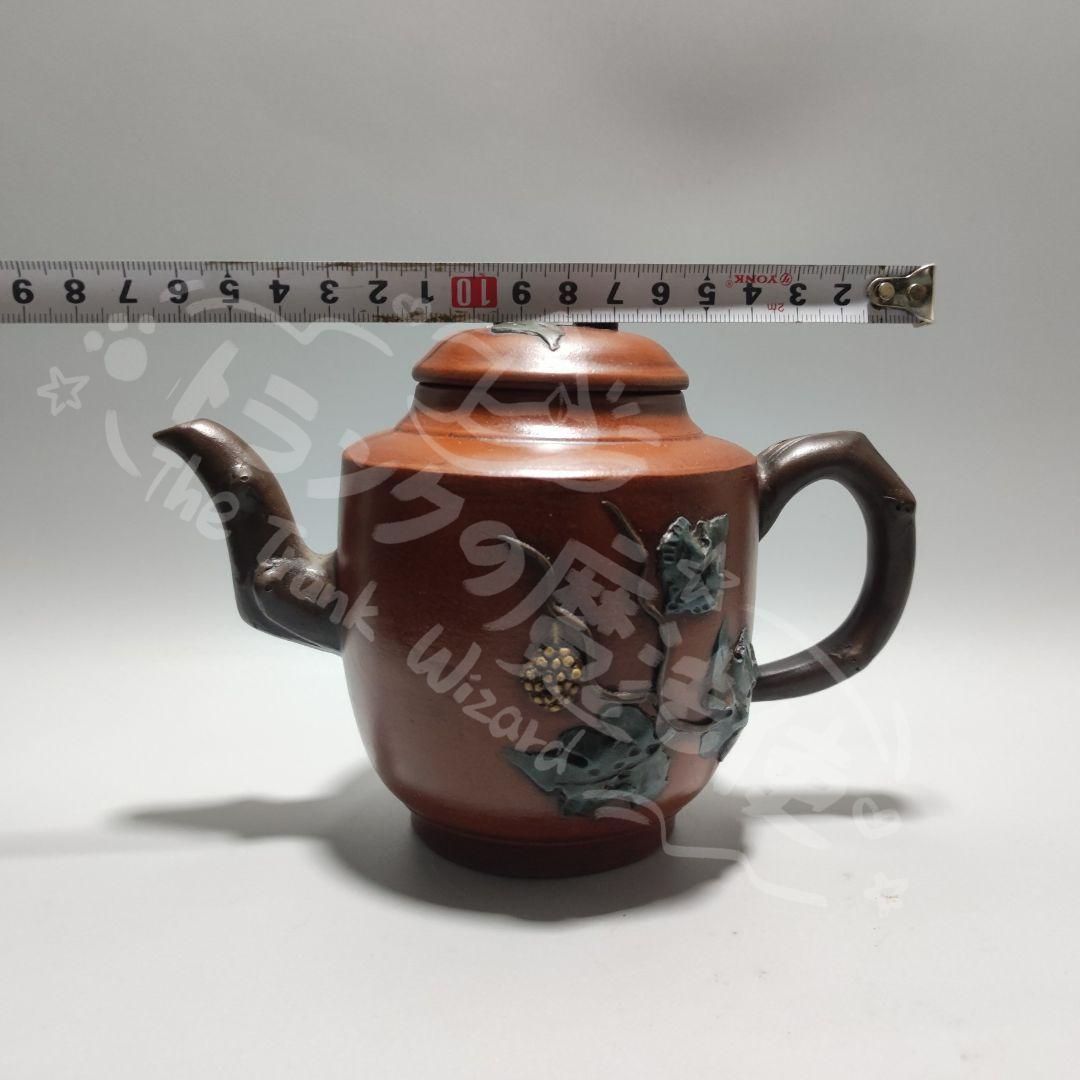 新年ギフト紫砂壺?紫泥急須?茶壺?茶道具 置物CZW1207P559 - メルカリ