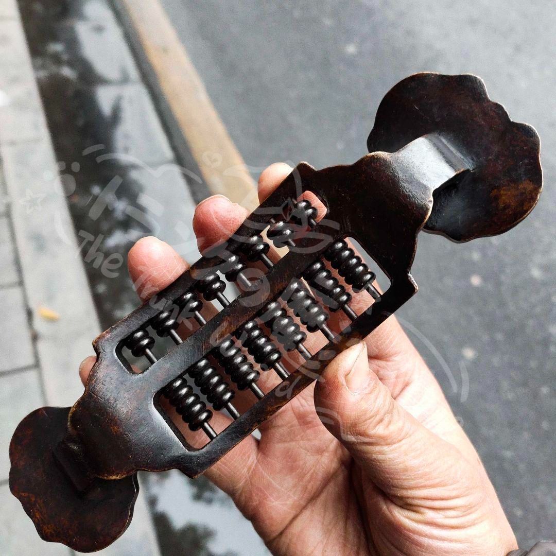 新年ギフト銅器のめでたい算盤 装飾品 現代 置物