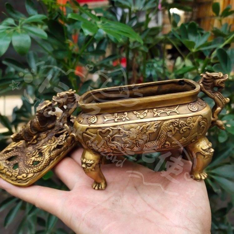 新年ギフト銅細工 ??香薰炉 檀香炉 香道具 装飾品 工芸品 美術品 置物