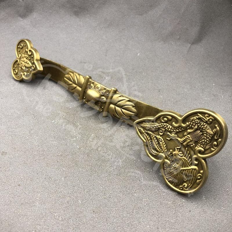 新年ギフト龍鳳如意 銅製品 装飾品 置物