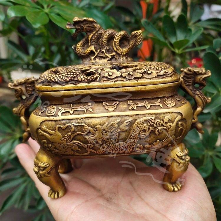 銅細工 香薰炉 香炉 装飾品 工芸品 美術品 置物 新年ギフト銅細工 ??香薰炉 檀香炉 香道具 装飾品 工芸品 美術品 置物