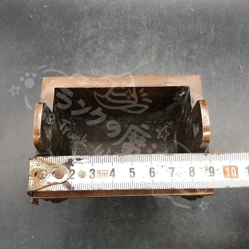 新年ギフト双龍戯珠 盛字鼎 香炉 銅細工 香道具 装飾品 工芸品 美術品