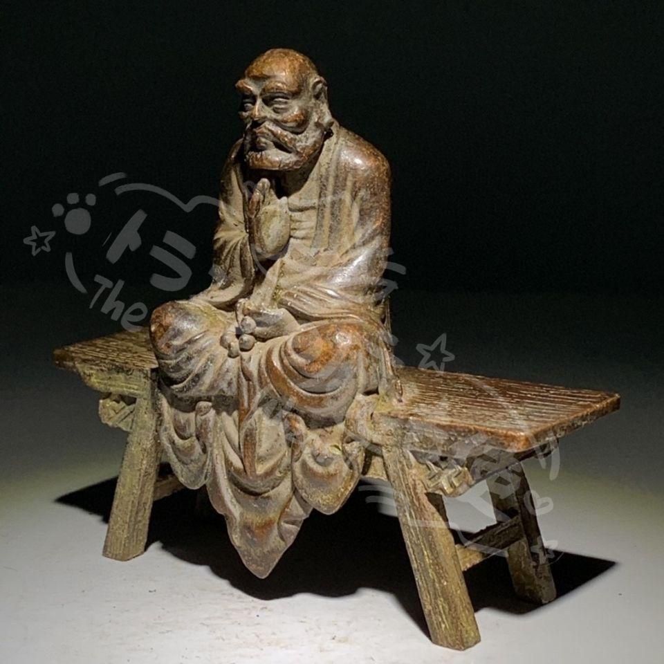 達磨　装飾品 工芸品 美品 置術物　銅器　古銅　古美術品 新年ギフト銅細工 達磨祖師仏像 装飾品 工芸品 美術品 置物CZW1207P862