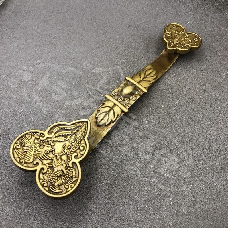 新年ギフト龍鳳如意 銅製品 装飾品 置物